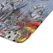 Aliceナンセンスなカーテンwonderland - Blue カッティングボード (角)