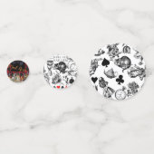 Aliceナンセンスなカーテンwonderland - Blue コンフェッティ (正面)