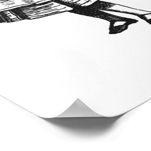 Alice引用文とイメージ ポスター (角)