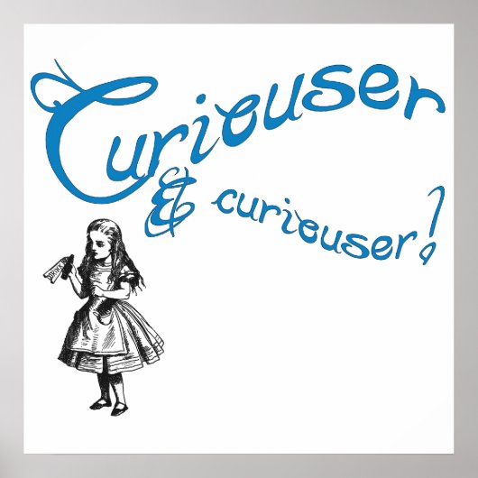 Alice引用文とイメージ ポスター (正面)