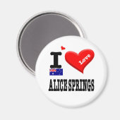 ALICE春- I Love マグネット (正面/裏面)