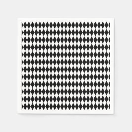 Alice関連の幾何学的な切り離し菱形パターン スタンダードカクテルナプキン