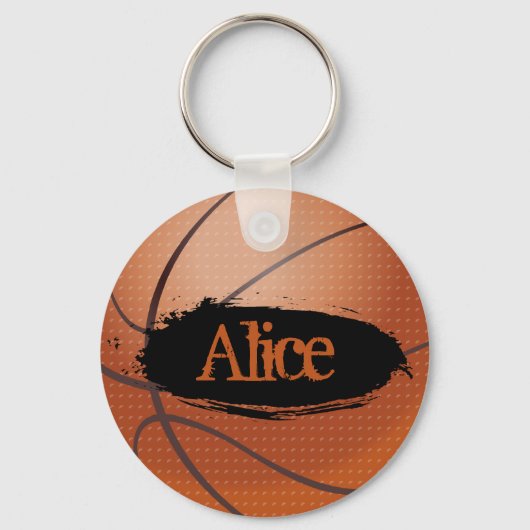 Alice グランジ Basketball Keychain/キーリング キーホルダー (正面)