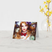 Alice 保 Time AIによるアートすべての行事 カード (黄色い花)