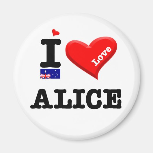 ALICE – 大好き マグネット (正面)