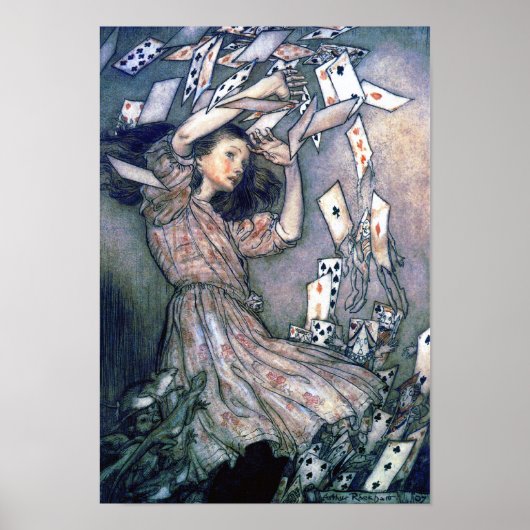 Alice Against the Cards ポスター (正面)