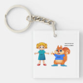 Alice and Aurovy Theme キーホルダー (正面)