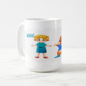 Alice and Aurovy Theme コーヒーマグカップ (正面左)