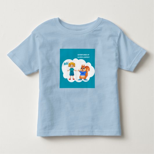 Alice and Aurovy Theme トドラーTシャツ (正面)