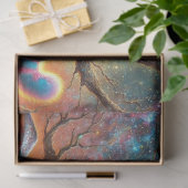 Alice and Cat Twilight Tree Talk Decoupage 薄葉紙 (ギフト)