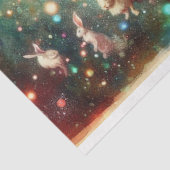 Alice and Rabbit Hole Wonderland Fantasy Decoupage 薄葉紙 (詳細)