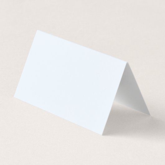 Alice Blue Stylish Plain Simple Professional Class 名刺 (裏面)