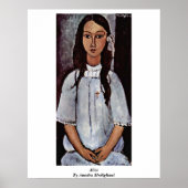 Alice By Amedeo Modigliani ポスター (正面)