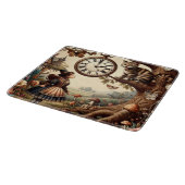 Alice & Cheshire Cat: Whimsical Wonderland Fantasy カッティングボード (角)