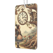Alice & Cheshire Cat: Whimsical Wonderland Fantasy カーエアーフレッシュナー (左)