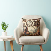 Alice & Cheshire Cat: Whimsical Wonderland Fantasy クッション (椅子)