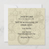 Alice & Cheshire Cat: Whimsical Wonderland Fantasy セーブザデート (裏面)