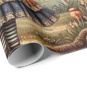 Alice & Cheshire Cat: Whimsical Wonderland Fantasy ラッピングペーパー (ロールコーナー)