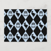 Alice DodoとThimble Pattern ポストカード (正面)