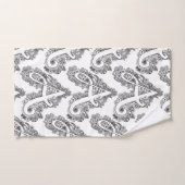 Alice doodle art letterタオルを意味する名前 バスタオルセット (ハンドタオル)