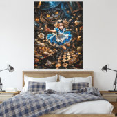 Alice: Down the Hole キャンバスプリント (インサイチュ (寝室))