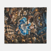 Alice: Down the Hole フリースブランケット (正面(横))