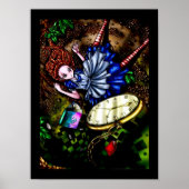 Alice Down the Rabbit hole Poster ポスター (正面)