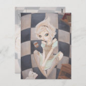 Alice Down the Rabbit Hole wonderlandはがき ポストカード (正面/裏面)