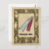 Alice - Drink Me 1865 ポストカード (正面/裏面)