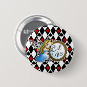 Alice Fairy-Meア食べニアボタン 缶バッジ (正面&裏面)