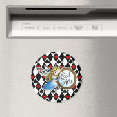 Alice Fairy-Me食べ Anime Round Magnet マグネット (インサイチュ (食洗機))