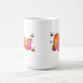 Alice - Floral and Bee Design Mug コーヒーマグカップ (中央)