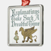 Alice Griffinの説明 メタルオーナメント (左)