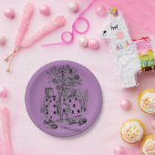 Alice im Wunderland – Alice in Wonderland ペーパープレート (パーティー)