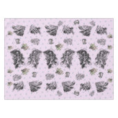 Alice im Wunderland – Alice in Wonderland pastel テーブルクロス (正面(横))