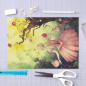 Alice in お洒落 Wonderland Decompage 薄葉紙 (クラフト)