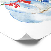 Alice in お洒落 Wonderland Welcome Sign ポスター (角)