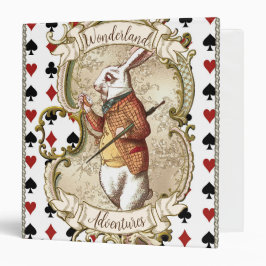Alice in パーソナライズされた Wonderland Scrapbook Binder