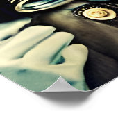 Alice in a Gas Mask （ガスマスクに入ったアリス） ポスター (角)