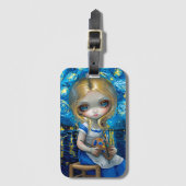 "Alice in a Van Gogh Nocturne" ラゲッジタグ (正面縦)