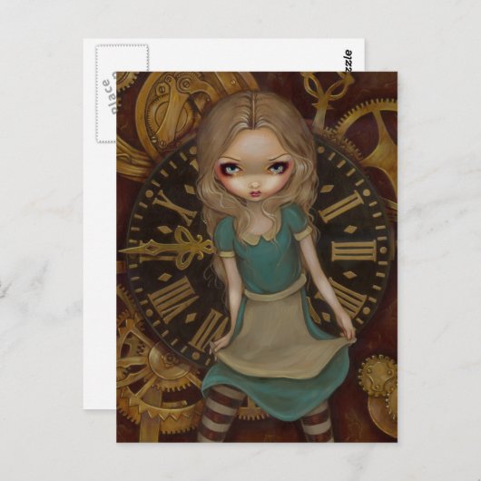 「Alice in Clockwork」はがき ポストカード (正面/裏面)