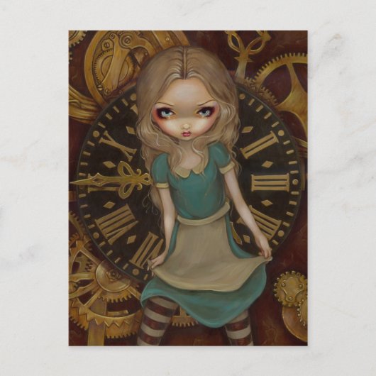 「Alice in Clockwork」はがき ポストカード (正面)
