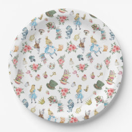 Alice in Onederlandをテーマにした紙プレート ペーパープレート