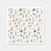 Alice in Onederlandをテーマにした誕生日パーティナプキンス スタンダードカクテルナプキン (正面)