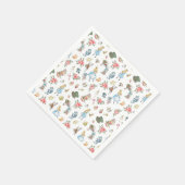 Alice in Onederlandをテーマにした誕生日パーティナプキンス スタンダードカクテルナプキン (角)