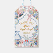 Alice in Onederland お洒落誕生日ありがとう ギフトタグ (正面)