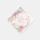 Alice in Onederland 1st誕生日不機嫌ティーパーティー スタンダードカクテルナプキン (角)