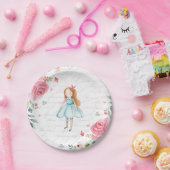 Alice in Onederland 1st誕生日不機嫌ティーパーティー ペーパープレート (パーティー)