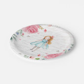 Alice in Onederland 1st誕生日不機嫌ティーパーティー ペーパープレート (アングル)