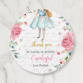 Alice in Onederland 1st誕生日不機嫌紅茶パーティーファ フェイバータグ